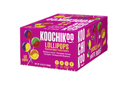 KOOCHICOO LOLLIPOPS POUCH GF POUCH CAJA 50 UND