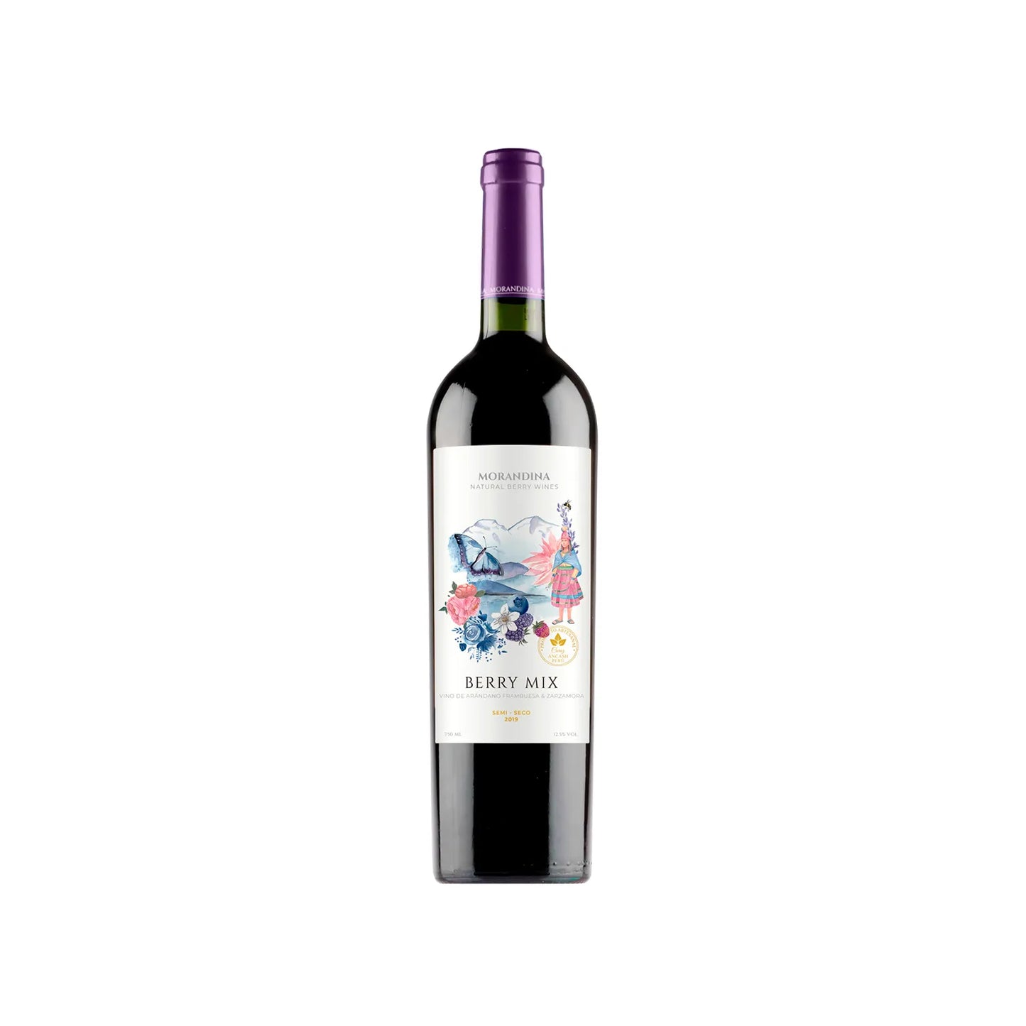 VINO MORANDINA BERRY MIX SEMISECO 750 ML