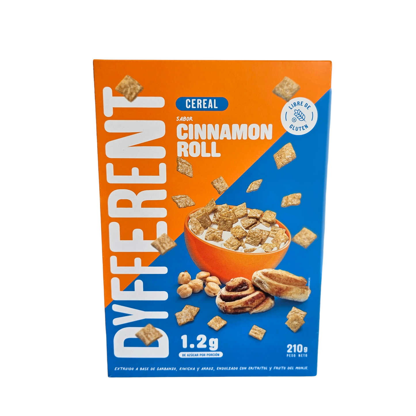 Cereal cinnamon roll 210g Dyfferent