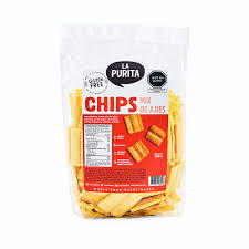 CHIPS DE MAIZ MIX DE AJIES 200G LA PURITA