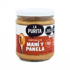 MANTEQUILLA DE MANI Y PANELA 410GR LA PURITA