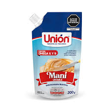 MANTEQUILLA DE MANI SOBRE 200GR UNION
