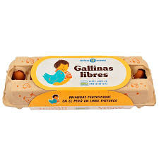 HUEVOS CAJA 12 UND GALLINAS LIBRES