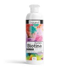 CHAMPU CON BIOTINA + ALOE VERA PARA TODO CABELLO DRASANVI