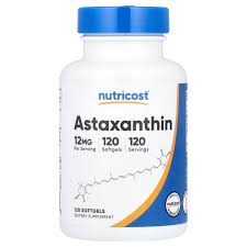 ASTAXANTHIN SOFTGLES 12MG NUTRICOST
