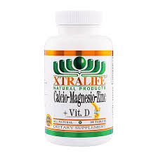 CALCIO MAGNESIO ZINC VIT D TAB XTRALIFE