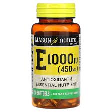 VITAMINA E 1000 IU 50 SOFTGELS MASON