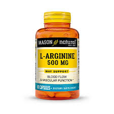 L-ARGININE 500MG 60 CAPSULAS MASON