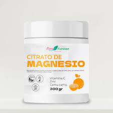 CITRATO DE MAGNESIO SABOR NARANJA 300GR PERU NUTRITION