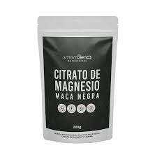 CITRATO DE MAGNESIO CON MACA NEGRA 200G SMART BLENDS