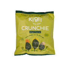 CRUNCHIE DE ESPINACA 40G KIGLI