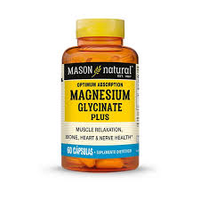 GLICINATO DE MAGNESIO PLUS 60 CAPSULAS MASON