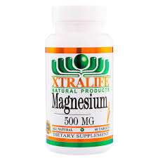 MAGNESIO 500MG 60 TAB XTRALIFE