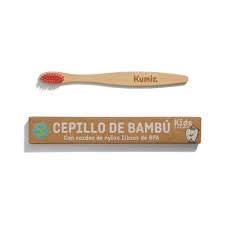 CEPILLO DE DIENTES DE BAMBU KIDS ROSADO KUMIR