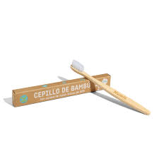 CEPILLO DE DIENTES DE BAMBU COLOR WHITE KUMIR