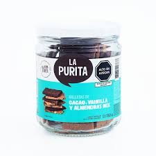 GALLETAS DE AVENA MIX CACAO, VAINILLA Y ALMENDRAS 130G LA PURITA