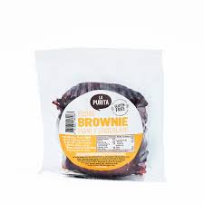 FUDGE BROWNIE MANI Y CHOCOLATE 80 G LA PURITA