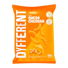 CRUNCH DE GARBANZO CHEDDAR 100 GR DYFFERENT