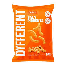 CRUNCH DE GARBANZO SAL Y PIMIENTA 100 GR DYFFERENT