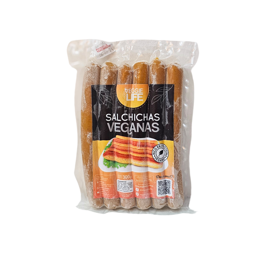 Salchichas veganas 300gr Veggie Life