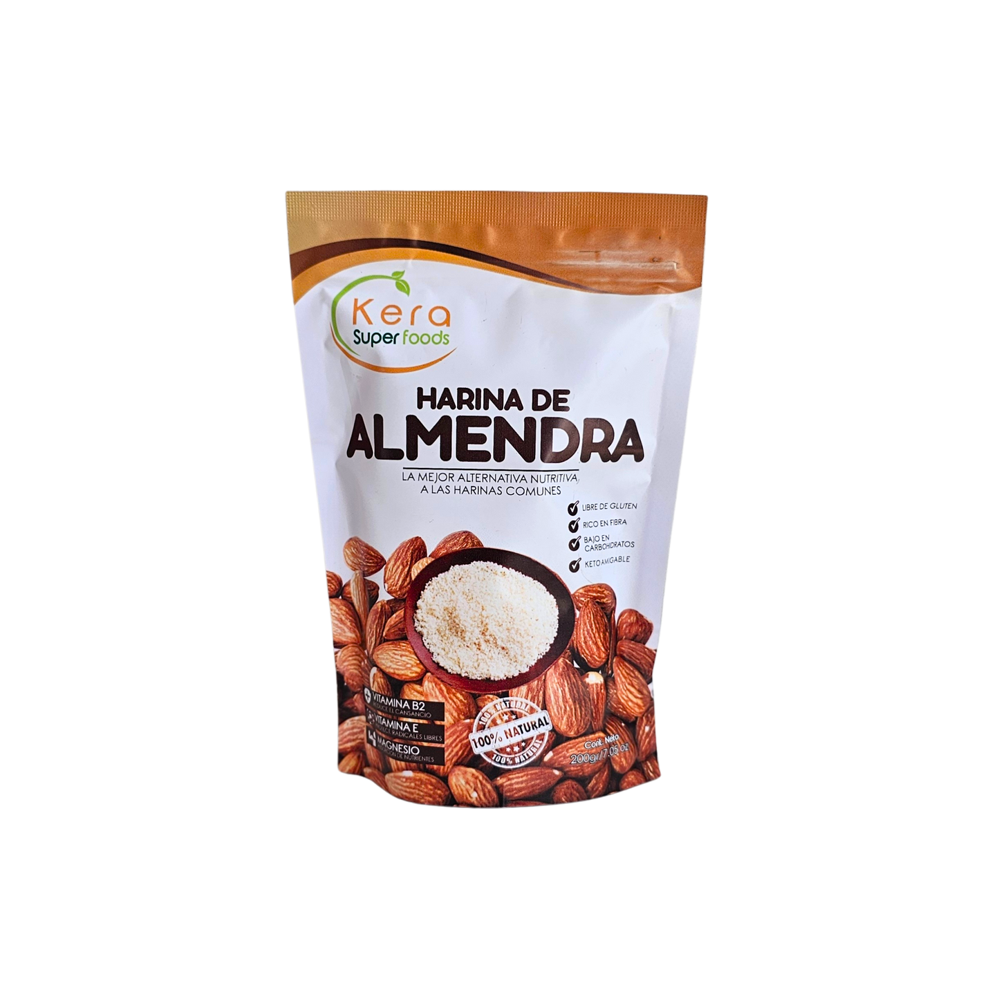 Harina de almendra 200gr Kera