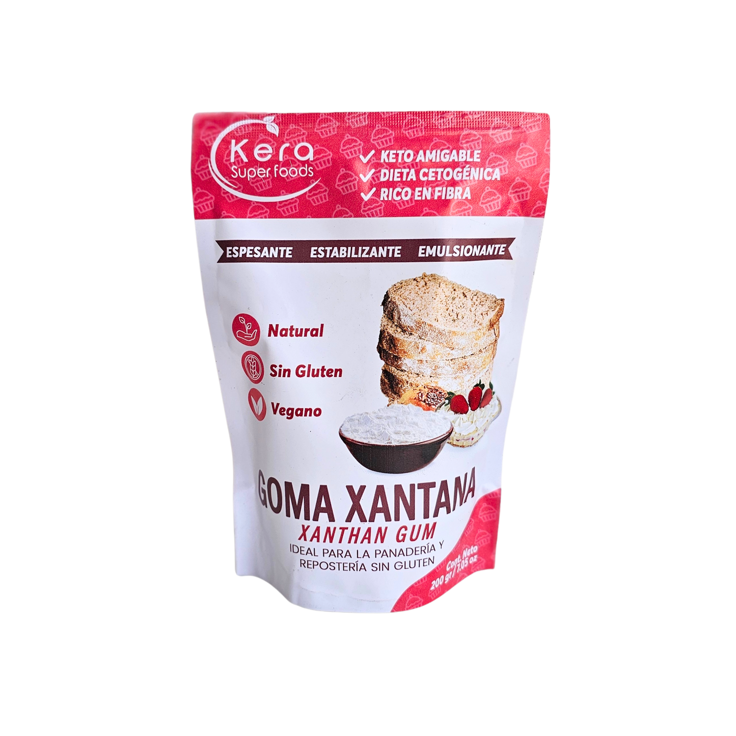 Goma xantana 200gr Kera
