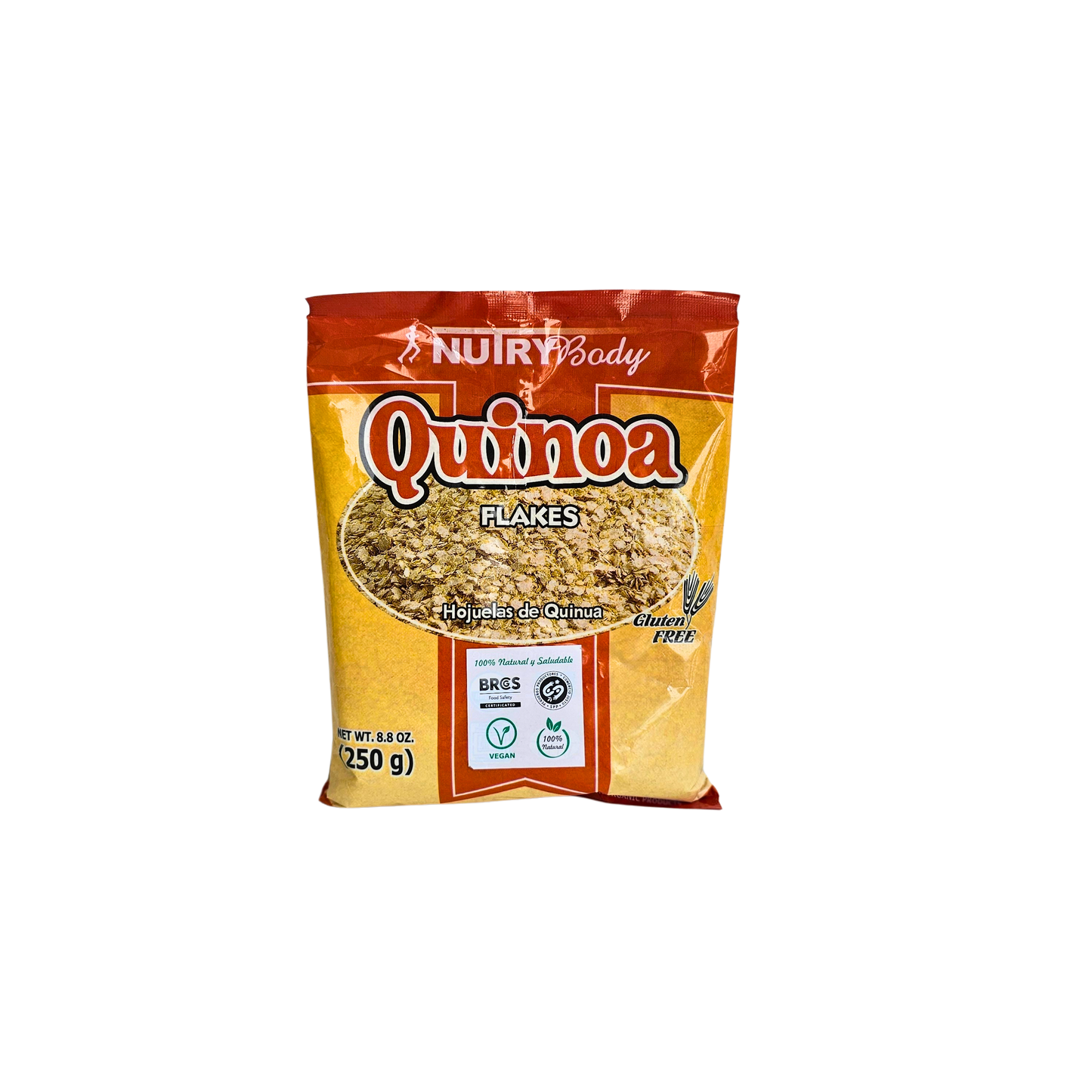 Hojuelas de quinua 250gr Nutry body