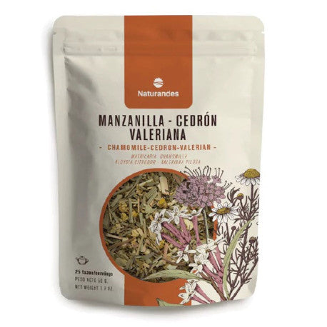 CEDRON MANZANILLA Y VALERIANA 50 G NATURANDES