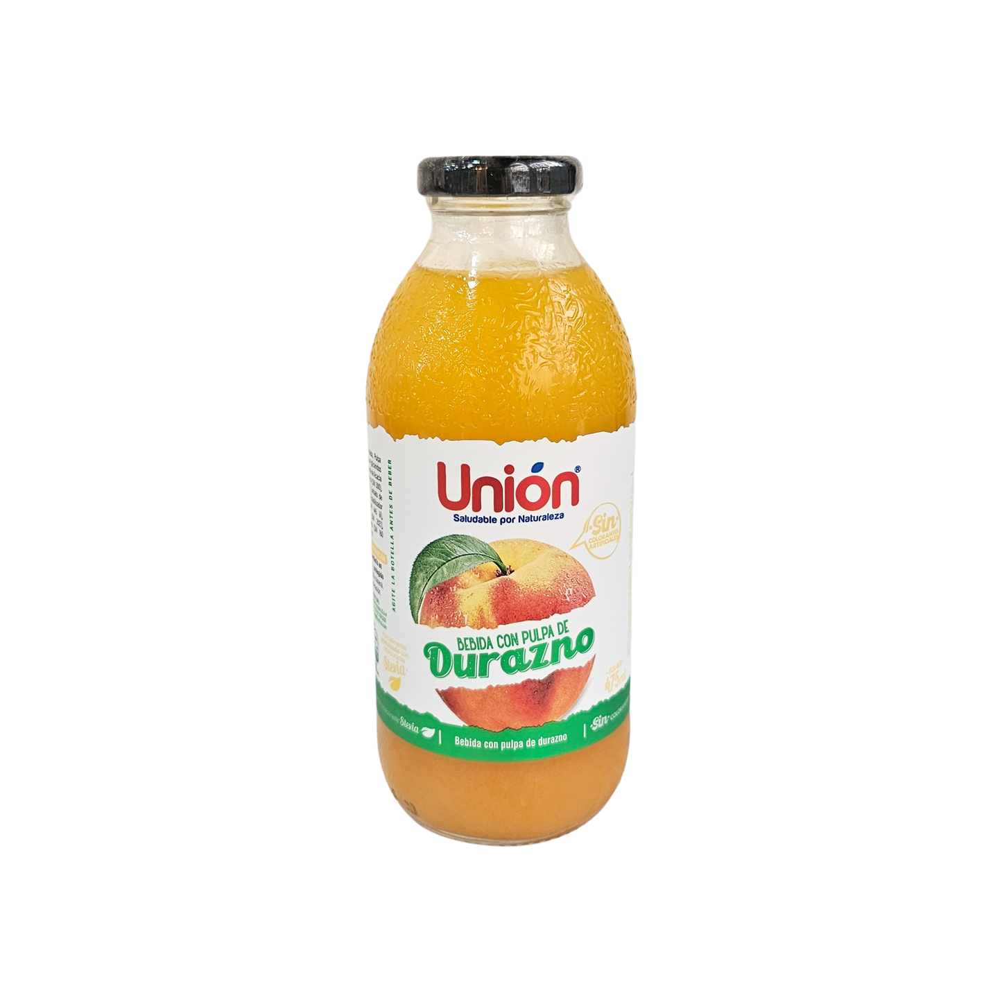 Bebida con pulpa de durazno Unión