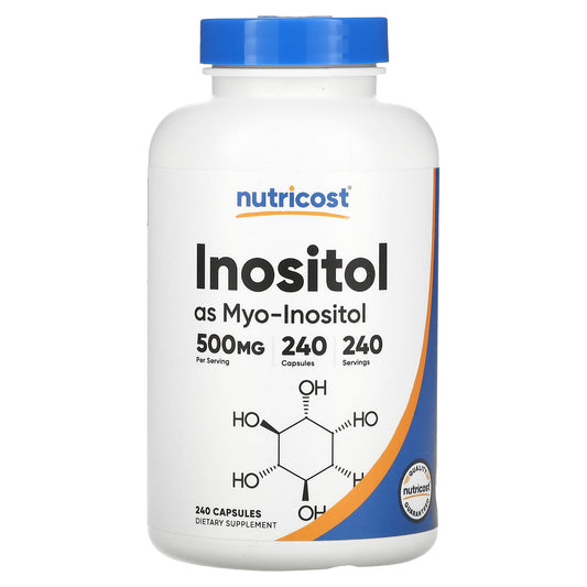 INOSITOL 500MG 240CAPS NUTRICOST