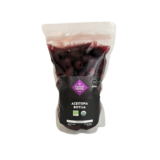 Aceituna negra 500g Fundo Verde