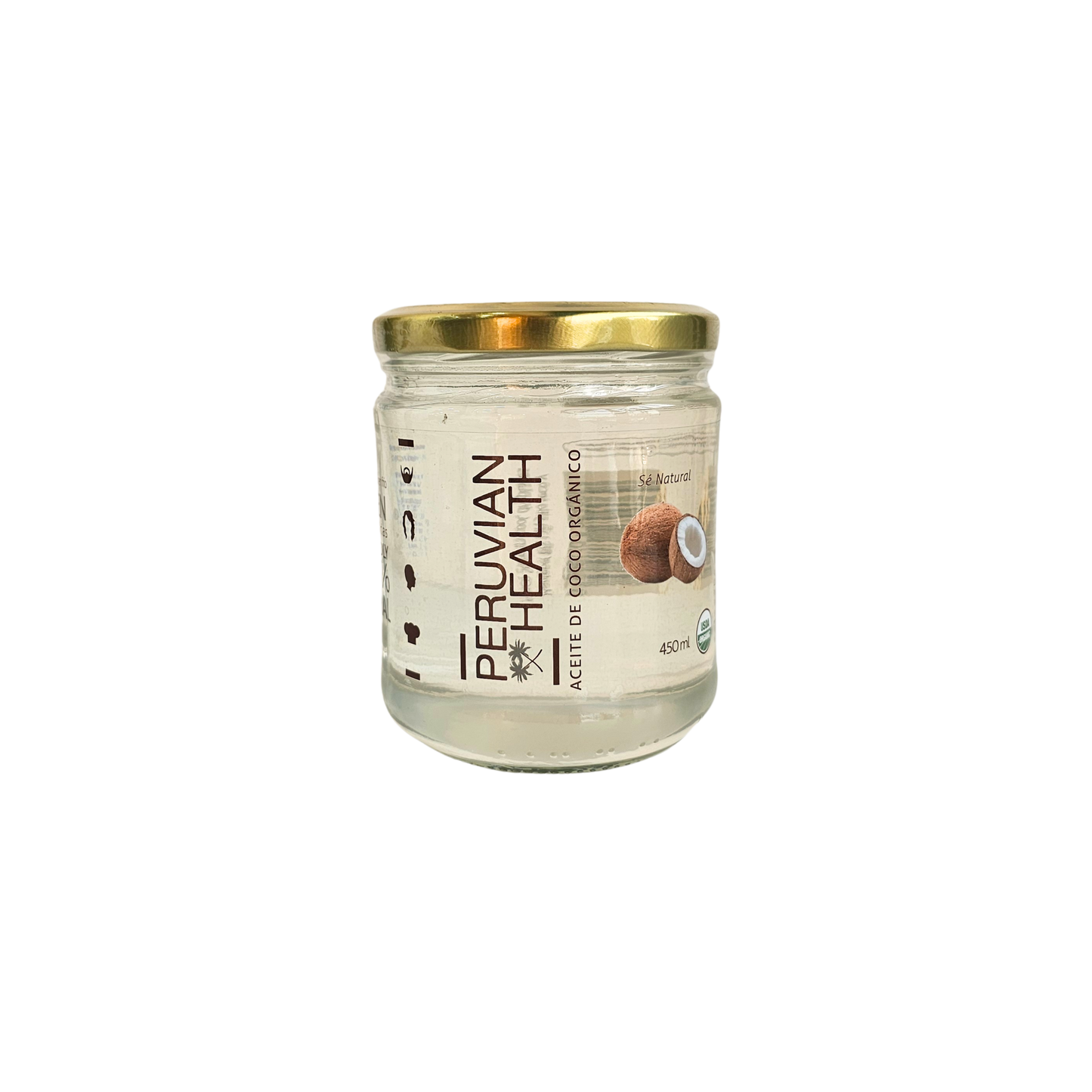 Aceite de coco 450ml Peruvian Health