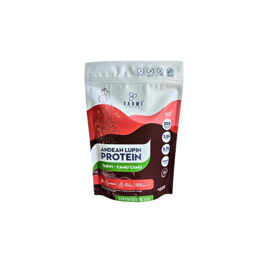 Andean lupin protein Camu camu 250g Tarwi Foods